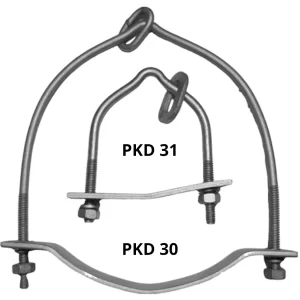 Abrazaderas de retención