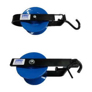 Roldana de tendido para cable preensamblado