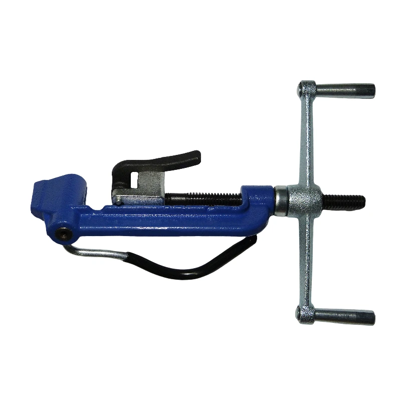 Sunchadora para flejes de Ac. Inox.