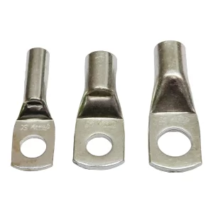 Terminales de Cobre estañado (caño aplastado)