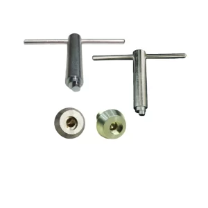 Herramienta p/apertura tornillo circular desplazado