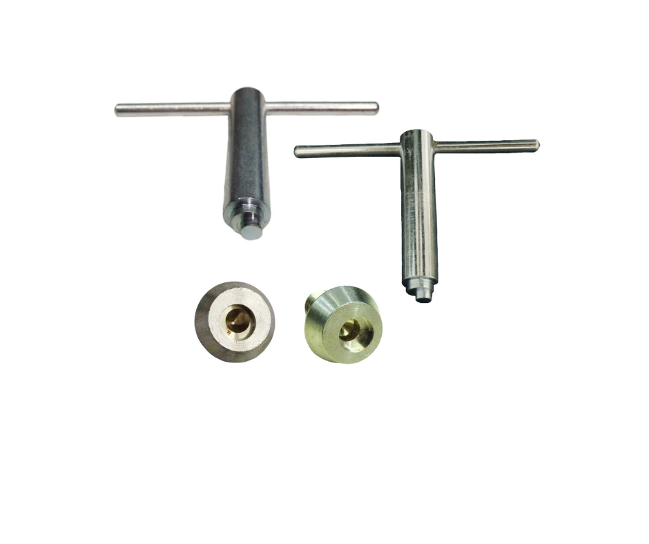 Herramienta p/apertura tornillo circular desplazado